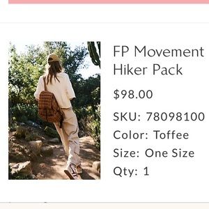 FP Movement Quilted Hiker Pack